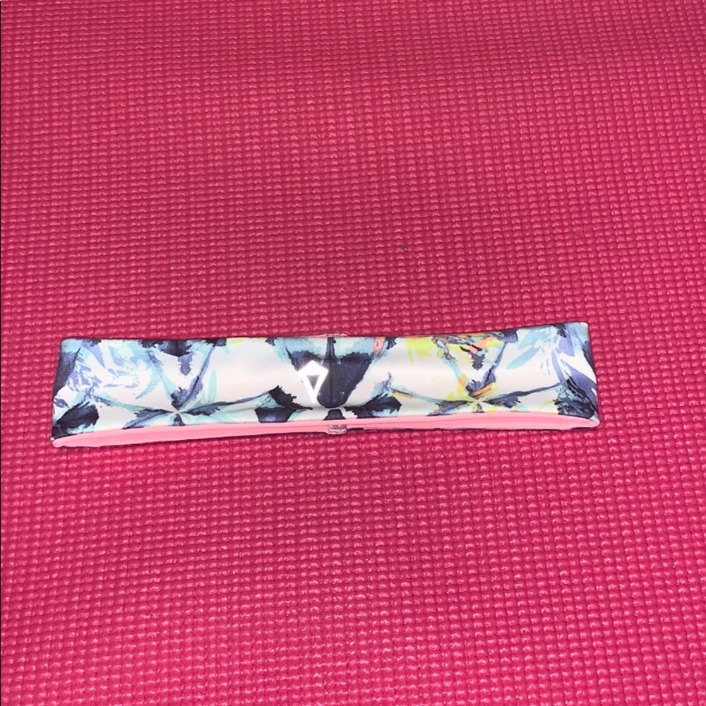 Multi color/pink thick reversible ivivva headband
